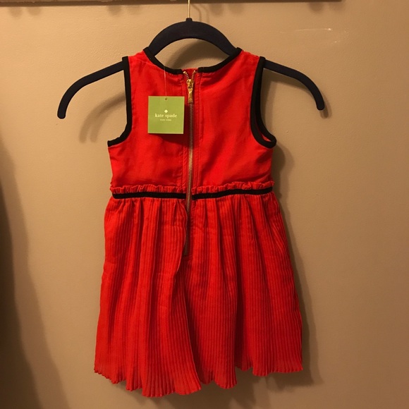 Kate Spade Pleated Chiffon Dress, Size 4T - Picture 14 of 15